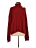 Peace Love World Red Turtleneck Sweater Size M - photo 1