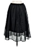 Elle 100% Polyester Polka Dots Black Formal Skirt Size 6 - photo 2