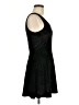 Candie's 100% Polyester Chevron-herringbone Black Cocktail Dress Size M - photo 4