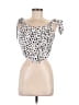 Shein 100% Polyester Ivory Sleeveless Blouse Size 8 - 10 - photo 1