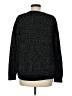 Club Monaco Metallic Black Pullover Sweater Size M - photo 2