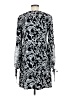 Connected Apparel Paisley Black Casual Dress Size 8 - photo 2