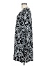 Connected Apparel Paisley Black Casual Dress Size 8 - photo 5