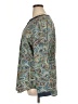Liz Claiborne 100% Polyester Paisley Green Long Sleeve Blouse Size XL - photo 5