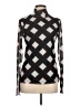 Baum Und Pferdgarten 100% Polyester Argyle Black Long Sleeve Blouse Size L - photo 1