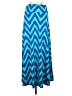 Signature Studio Chevron-herringbone Blue Casual Skirt Size M - photo 1