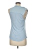 Princess Vera Wang 100% Polyester Blue Sleeveless Blouse Size M - photo 2