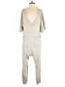 Natural Life 100% Cotton Solid Gray Jumpsuit Size XS - photo 1