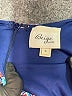 Beige by ECI 100% Polyester Paisley Blue Casual Dress Size S - photo 7