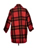Forever 21 100% Polyester Plaid Red Coat Size L - photo 2