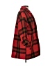 Forever 21 100% Polyester Plaid Red Coat Size L - photo 4