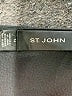 St. John Solid Black Cocktail Dress Size 14 - photo 7