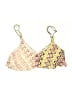 Unbranded Print Gold Swimsuit Top Size S (estimated) - photo 2