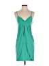BCBG Paris Solid Green Cocktail Dress Size XS - photo 1