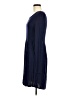 So Perla Solid Blue Casual Dress Size M - photo 5