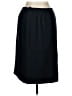 Le Suit Solid Black Blue Formal Skirt Size 12 - photo 1