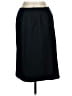 Le Suit Solid Black Blue Formal Skirt Size 12 - photo 2