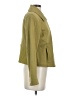 CAbi 100% Cotton Green Jacket Size S - photo 4