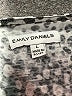 Emily Daniels Animal Print Silver Short Sleeve T-Shirt Size L - photo 7