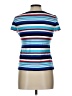 Chaps 100% Cotton Blue Short Sleeve Top Size L (petite) - photo 2