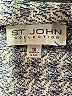 St. John Collection Houndstooth Gray Blue Blazer Size 12 - photo 6