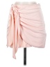 Zara 100% Polyester Solid Pink Casual Skirt Size XS - photo 1