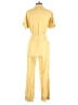 Universal Thread Solid Yellow Jumpsuit Size 4 - photo 2
