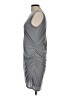 Unbranded Solid Gray Casual Dress Size L - photo 5