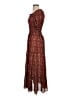 Max Studio 100% Polyester Paisley Brown Casual Dress Size S - photo 5