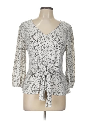 Fifty Street 3/4 Sleeve Blouse (view 1)