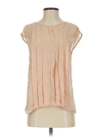 Joie Short Sleeve Silk Top (view 1)