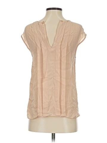 Joie Short Sleeve Silk Top (view 2)