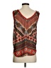 TOBI 100% Polyester Orange Sleeveless Blouse Size S - photo 2