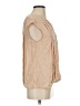 Joie 100% Silk Tan Short Sleeve Silk Top Size S - photo 4