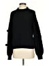 Moth 100% Baumwolle Solid Black Turtleneck Sweater Size S - photo 1