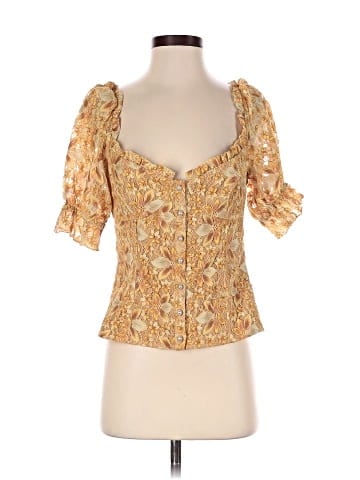 Majorelle Short Sleeve Blouse (view 1)