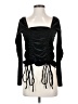 Wild Fable Black Long Sleeve Top Size S - photo 1
