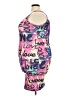 Unbranded 100% Polyester Graphic Pink Cocktail Dress Size 2X - photo 5