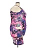 Unbranded 100% Polyester Graphic Pink Cocktail Dress Size 2X - photo 4