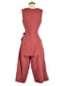 Adelyn Rae Solid Burgundy Jumpsuit Size XS - photo 2