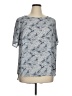 PREMISE 100% Polyester Gray Short Sleeve Blouse Size 1X - photo 1