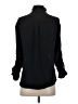 Express 100% Polyester Black Long Sleeve Blouse Size S - photo 2
