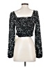 Assorted Brands Black Long Sleeve Blouse Size S (estimated) - photo 2