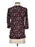 H&M 100% Polyester Purple 3/4 Sleeve Blouse Size S - photo 2
