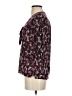 H&M 100% Polyester Purple 3/4 Sleeve Blouse Size S - photo 5