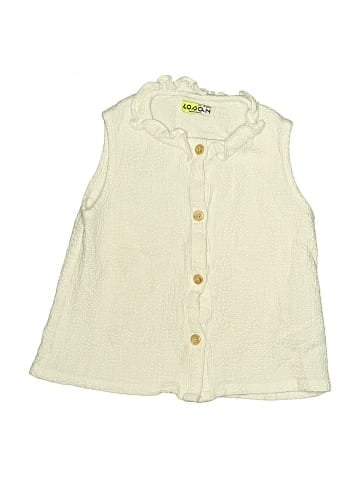 Losan Sleeveless Button-Down Shirt (view 1)