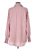 Assorted Brands Stripes Pink Long Sleeve Blouse Size M - photo 2