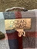 Ocean + Coast Plaid Blue Long Sleeve Button-Down Shirt Size Large - photo 3
