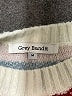 grey BANDIT Print White Pullover Sweater Size M - photo 7
