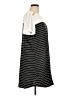 Shein 100% Polyester Stripes Gray Casual Dress Size 12 - photo 4